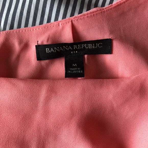 Banana Republic Factory M peach one shoulder top - Picture 2 of 2